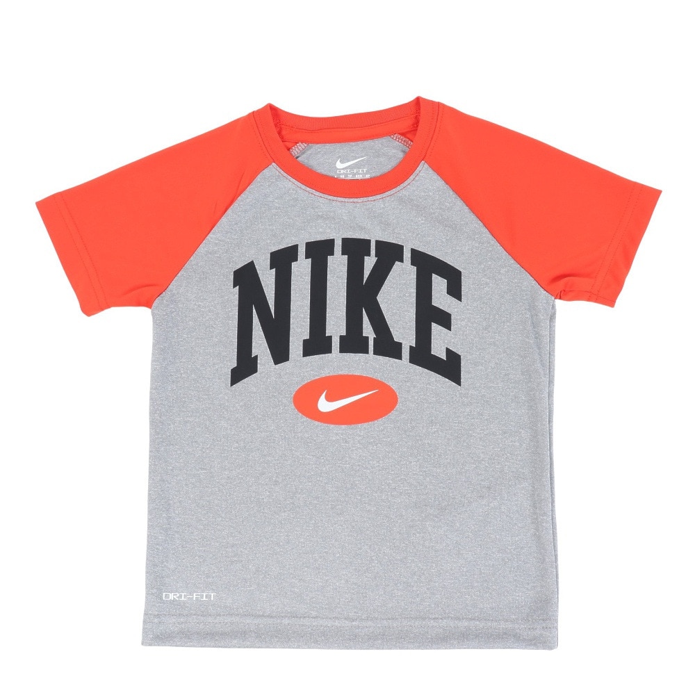 ナイキ（NIKE）（キッズ）ボーイズ NK ドライフィット RAGLAN MESH SHORT 上下セット 86L729-R7O