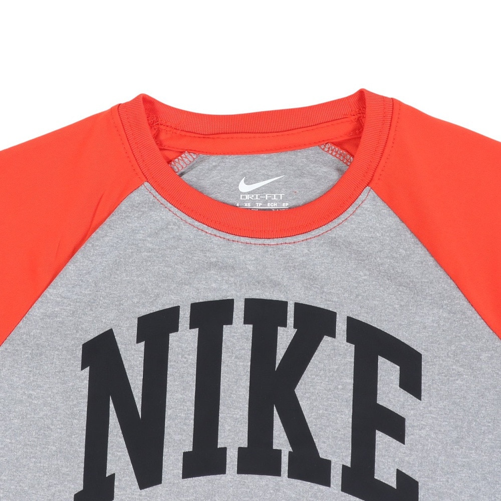 ナイキ（NIKE）（キッズ）ボーイズ NK ドライフィット RAGLAN MESH SHORT 上下セット 86L729-R7O