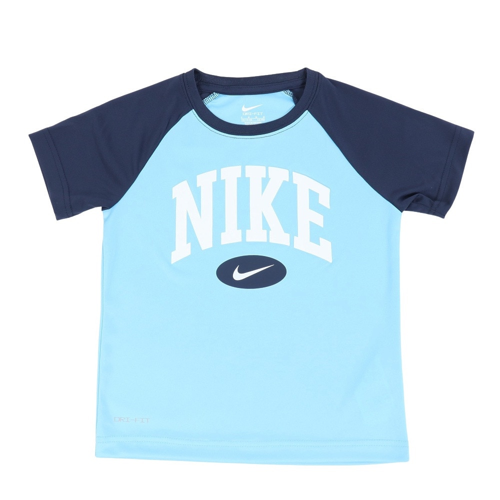 ナイキ（NIKE）（キッズ）ボーイズ NK DF RAGLAN MESH SHORT 上下セット 86L729-U90