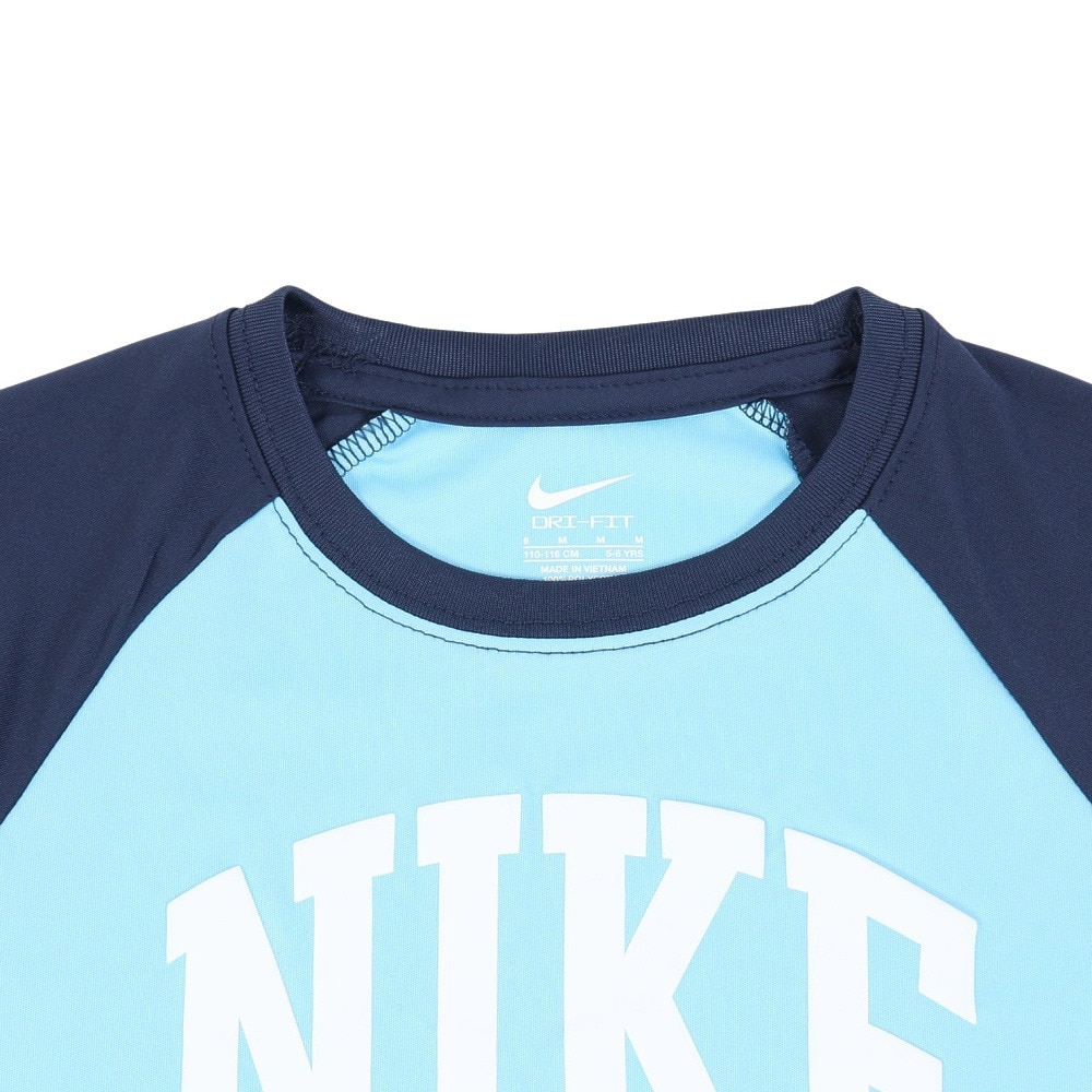 ナイキ（NIKE）（キッズ）ボーイズ NK DF RAGLAN MESH SHORT 上下セット 86L729-U90