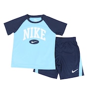 ナイキ（NIKE）（キッズ）ボーイズ NK DF RAGLAN MESH SHORT 上下セット 86L729-U90