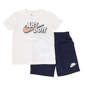 ナイキ（NIKE）（キッズ）ボーイズ NSW SOA フリースショーツ Tシャツ 上下セット 86L853-U90