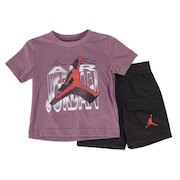 ジョーダン（JORDAN）（キッズ）ボーイズ AIR 3D FT 半袖Tシャツ ショートパンツ セット 75D003-G0T