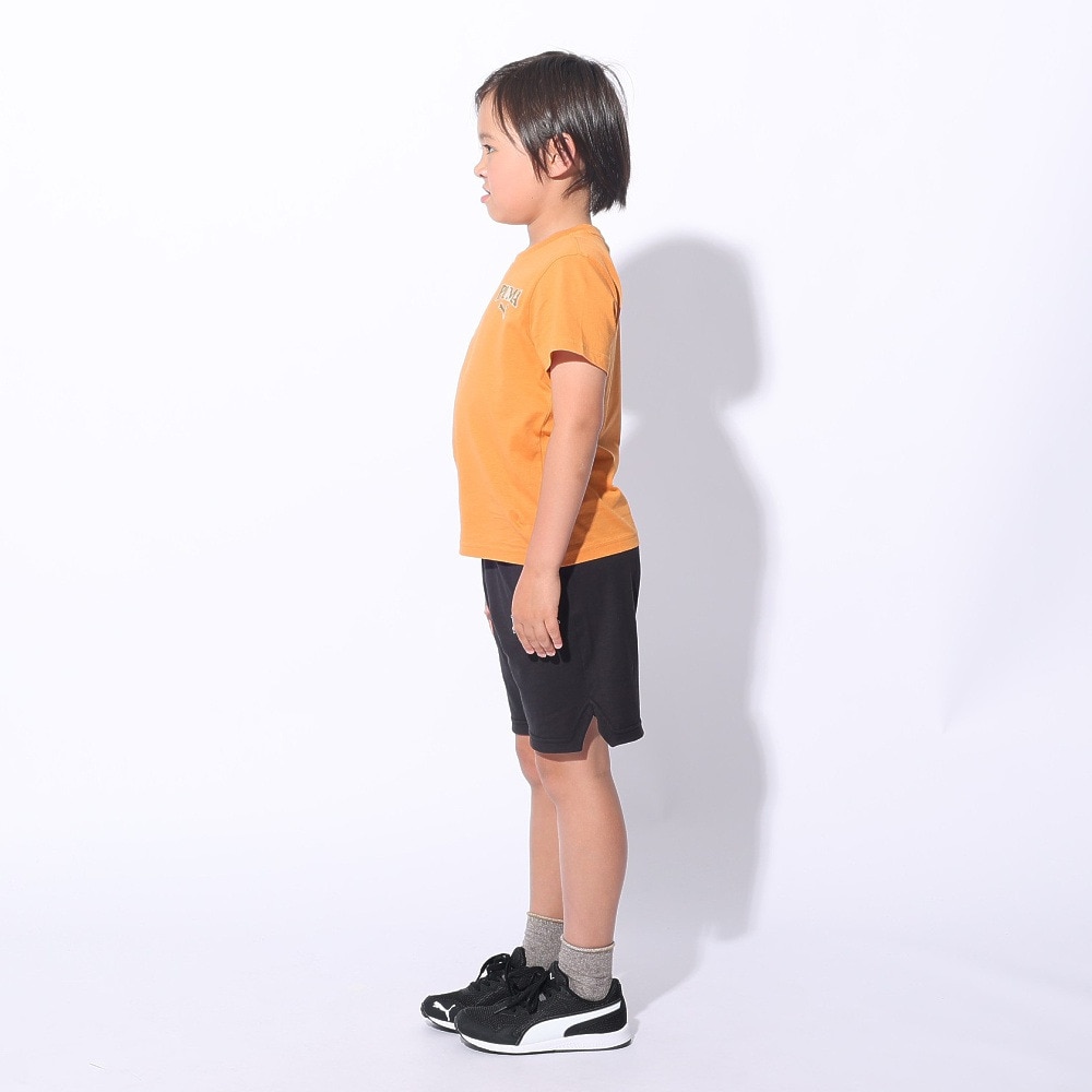 プーマ（PUMA）（キッズ）ボーイズ プーマ スクアッド 半袖Tシャツ & ショーツセット 681409 91 ORG