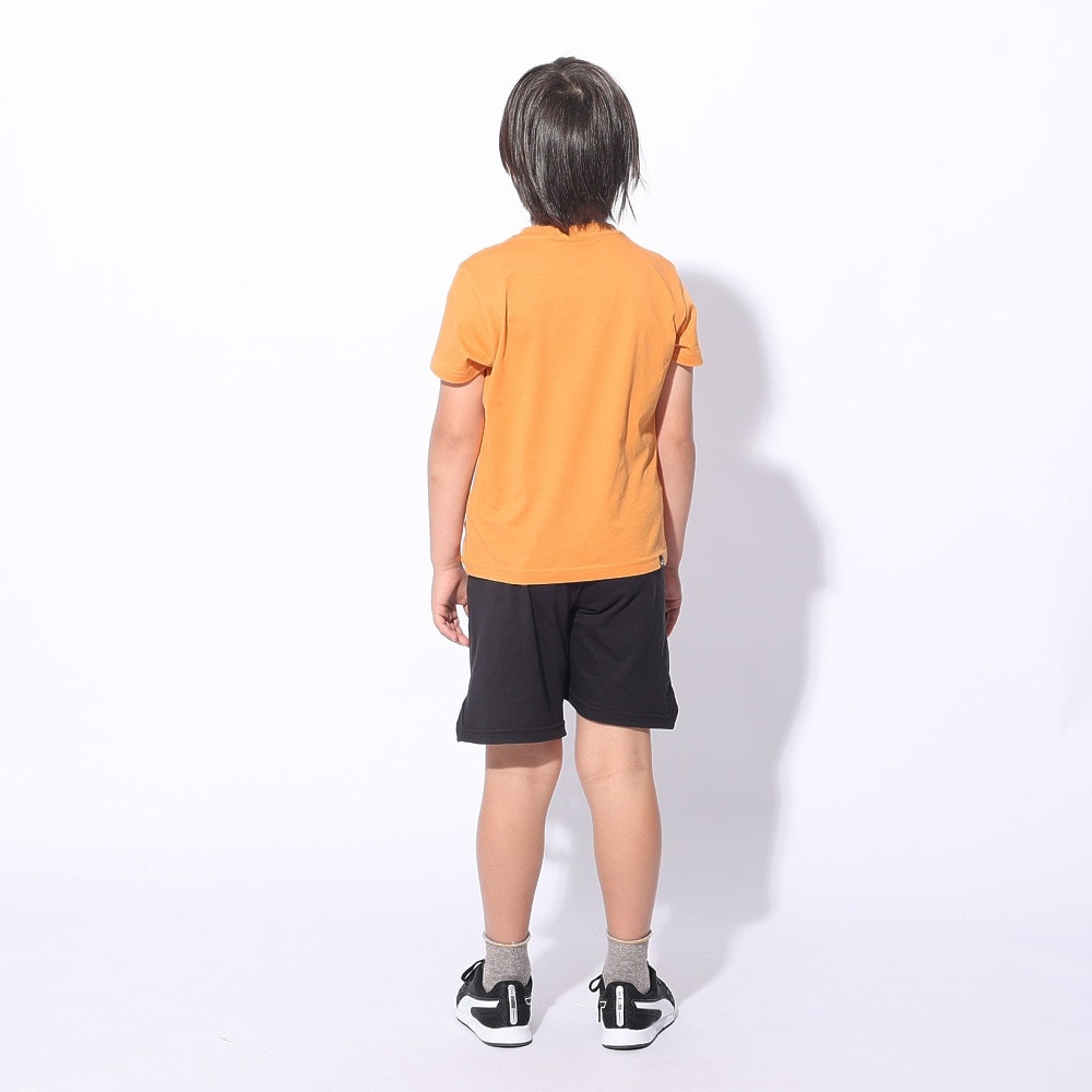 プーマ（PUMA）（キッズ）ボーイズ プーマ スクアッド 半袖Tシャツ & ショーツセット 681409 91 ORG