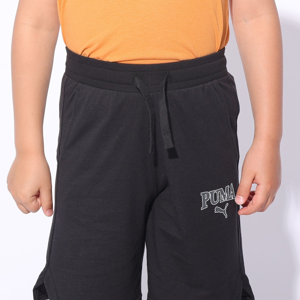 プーマ（PUMA）（キッズ）ボーイズ プーマ スクアッド 半袖Tシャツ & ショーツセット 681409 91 ORG