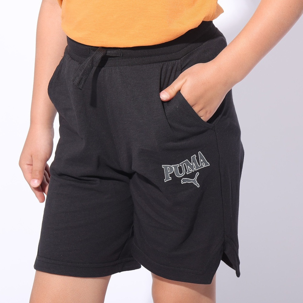 プーマ（PUMA）（キッズ）ボーイズ プーマ スクアッド 半袖Tシャツ & ショーツセット 681409 91 ORG