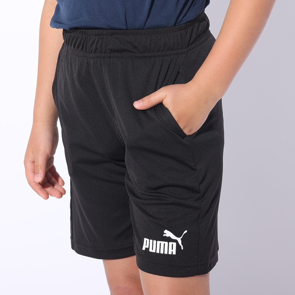 プーマ（PUMA）（キッズ）ボーイズ ポリ 半袖Tシャツ & ショーツセット 849634 14 NVY