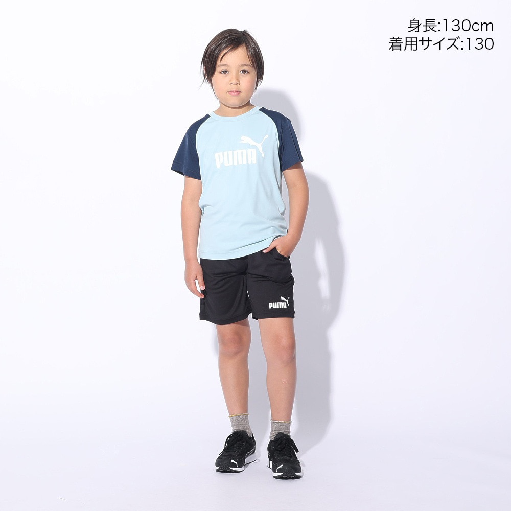 プーマ（PUMA）（キッズ）ボーイズ ポリ 半袖Tシャツ & ショーツセット 849634 23 TQS