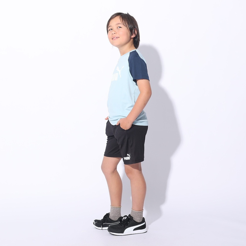 プーマ（PUMA）（キッズ）ボーイズ ポリ 半袖Tシャツ & ショーツセット 849634 23 TQS