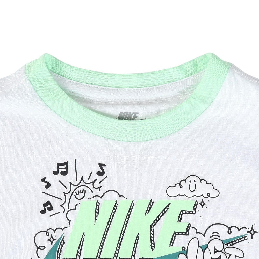 ナイキ（NIKE）（キッズ）トドラー ボーイズ ショートスリーブ Tシャツ ショートパンツ 上下セット 76M016-E2E