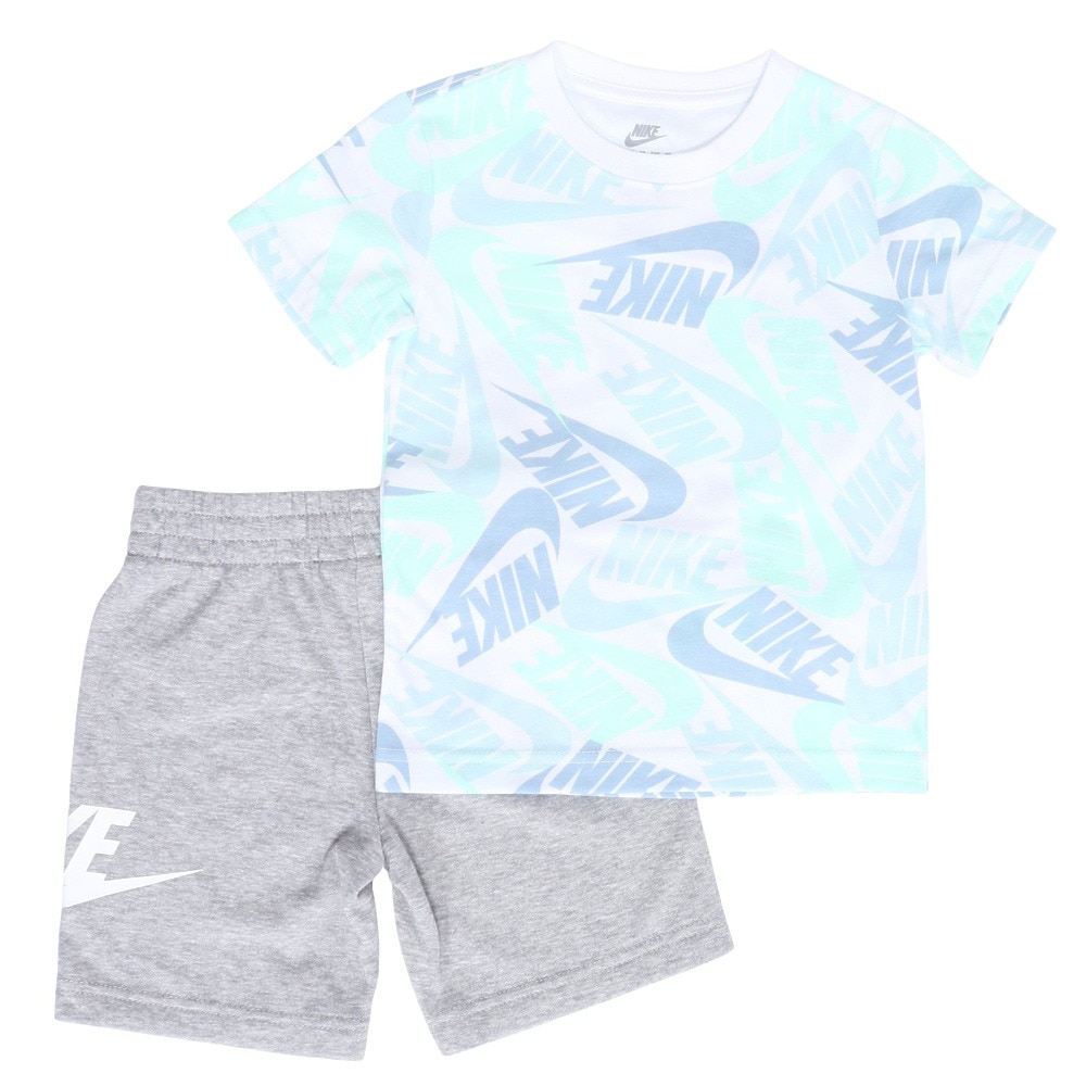 ナイキ（NIKE）（キッズ）ジュニア NSW TOSS AOP 2PC ショートパンツ 上下セット 86H749-042