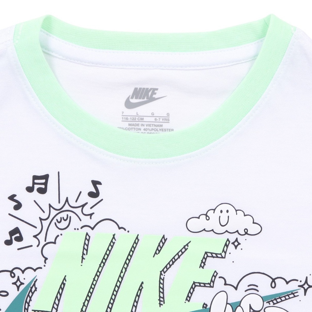 ナイキ（NIKE）（キッズ）ジュニア NKB B NSW CYOA 半袖Tシャツ FT ショートパンツ 上下セット 86M016-E2E