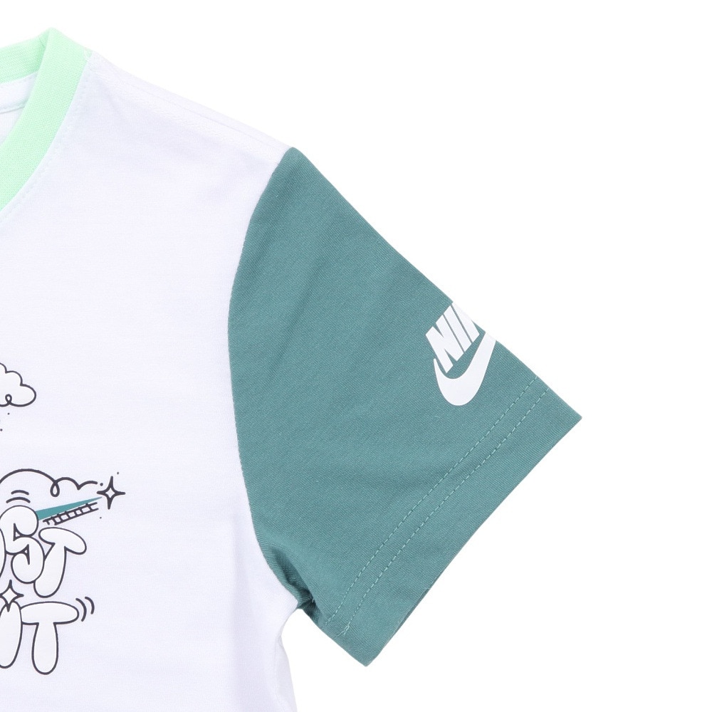 ナイキ（NIKE）（キッズ）ジュニア NKB B NSW CYOA 半袖Tシャツ FT ショートパンツ 上下セット 86M016-E2E