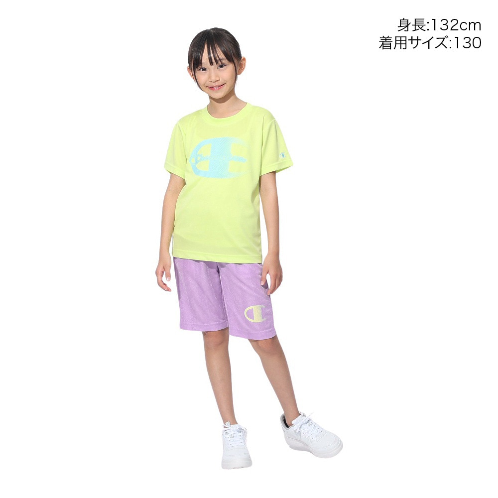 チャンピオン（CHAMPION）（キッズ）Tシャツ & ショーツセット CK-ZSW02 620