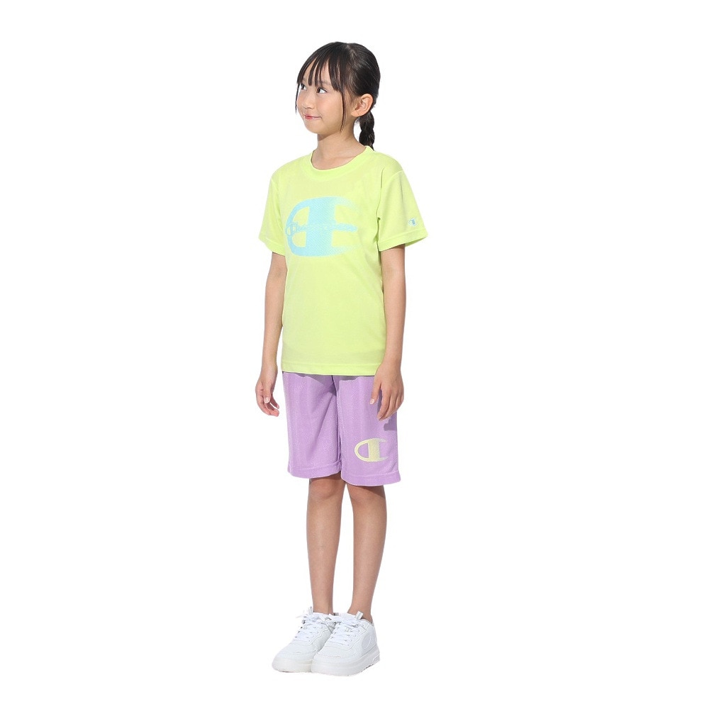 チャンピオン（CHAMPION）（キッズ）Tシャツ & ショーツセット CK-ZSW02 620