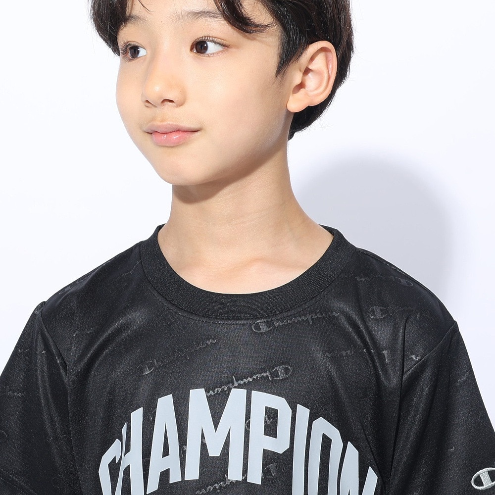 チャンピオン（CHAMPION）（キッズ）Tシャツ & ショーツセット CK-ZSW03 090