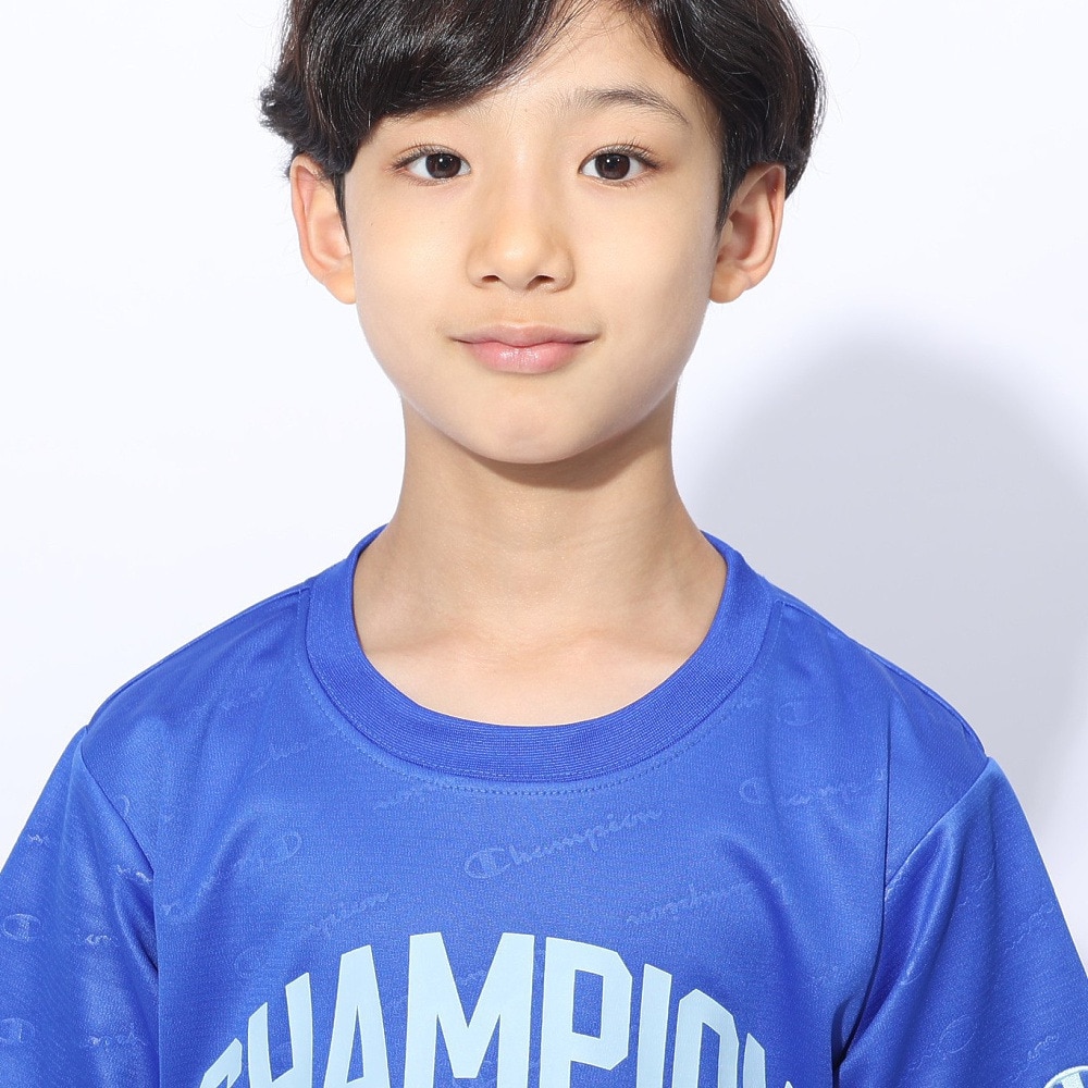 チャンピオン（CHAMPION）（キッズ）Tシャツ & ショーツセット CK-ZSW03 340