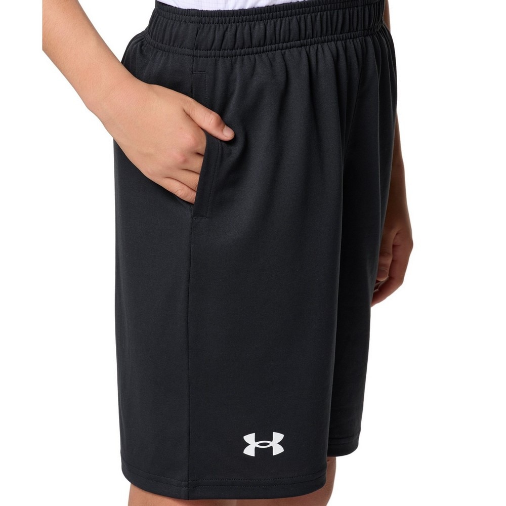 アンダーアーマー（UNDER ARMOUR）（キッズ）ジュニア テック カラーブロック Tシャツ ショーツ 上下セット 6001343 001