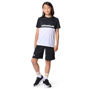 (キッズ)ジュニア テック カラーブロック Tシャツ ショーツ 上下セット 6001343 001