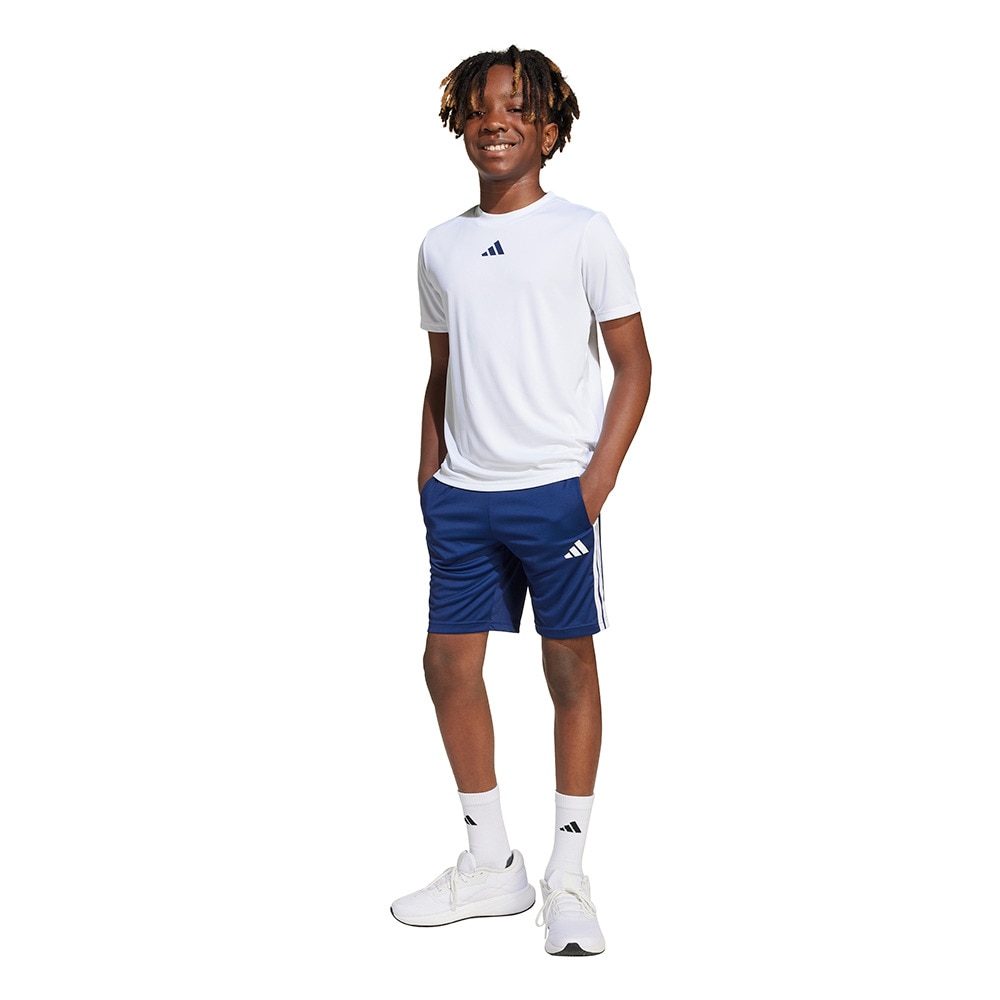 アディダス（adidas）（キッズ）キッズ トレイン エッセンシャルズ スリーストライプス 半袖Tシャツセット KQH01-JJ1030