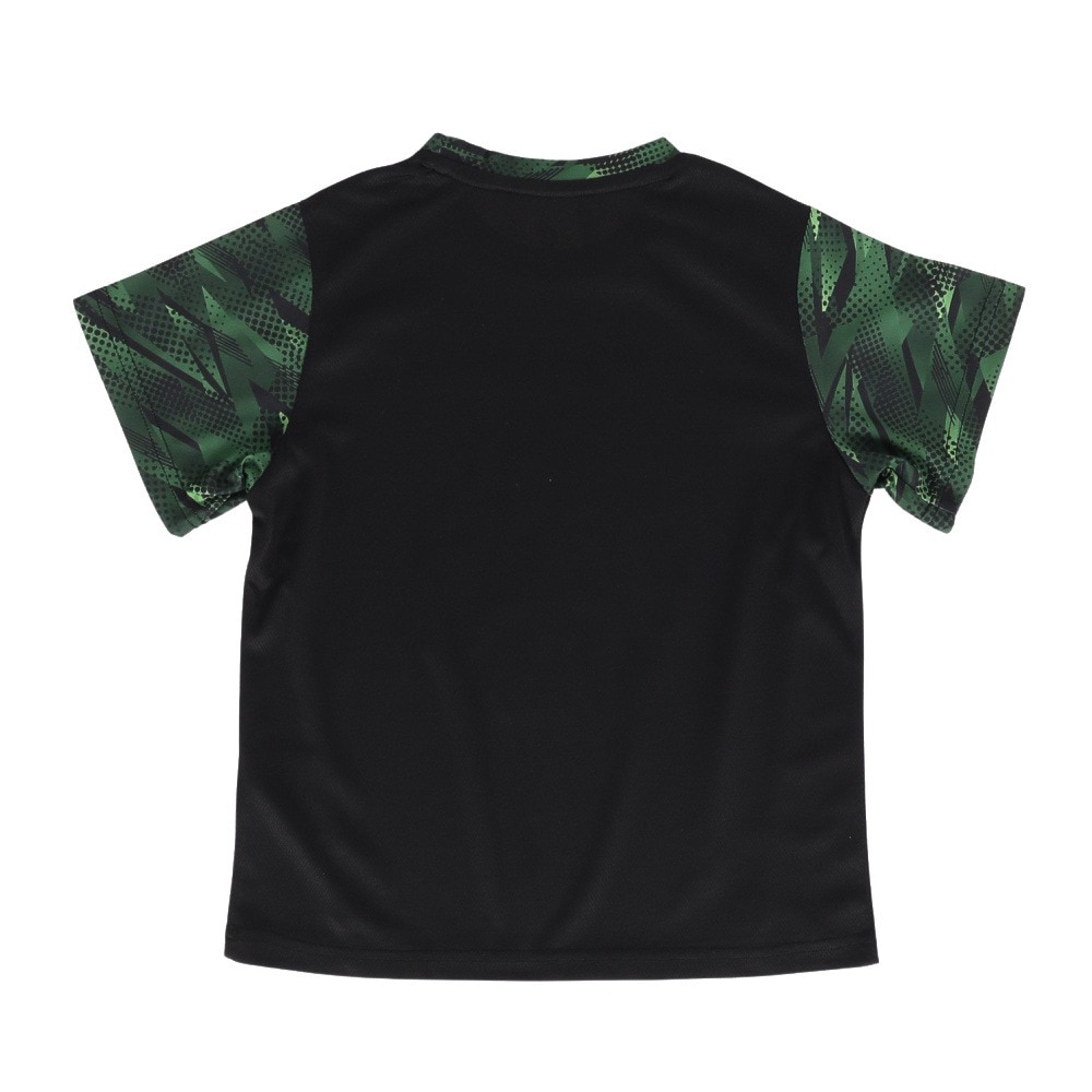 ジローム（GIRAUDM）（キッズ）ドライプラス 半袖Tシャツ ハーフパンツ 上下セット CT5S0060-TR865-GRJY BLK