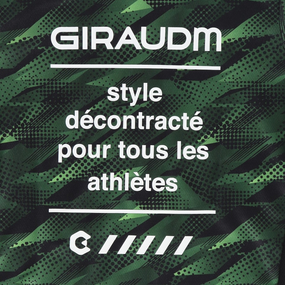 ジローム（GIRAUDM）（キッズ）ドライプラス 半袖Tシャツ ハーフパンツ 上下セット CT5S0060-TR865-GRJY BLK