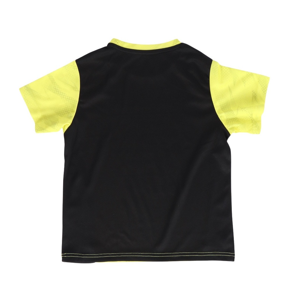 ジローム（GIRAUDM）（キッズ）ドライプラス 半袖Tシャツ ハーフパンツ 上下セット CT5S0060-TR865-GRJY FGRN