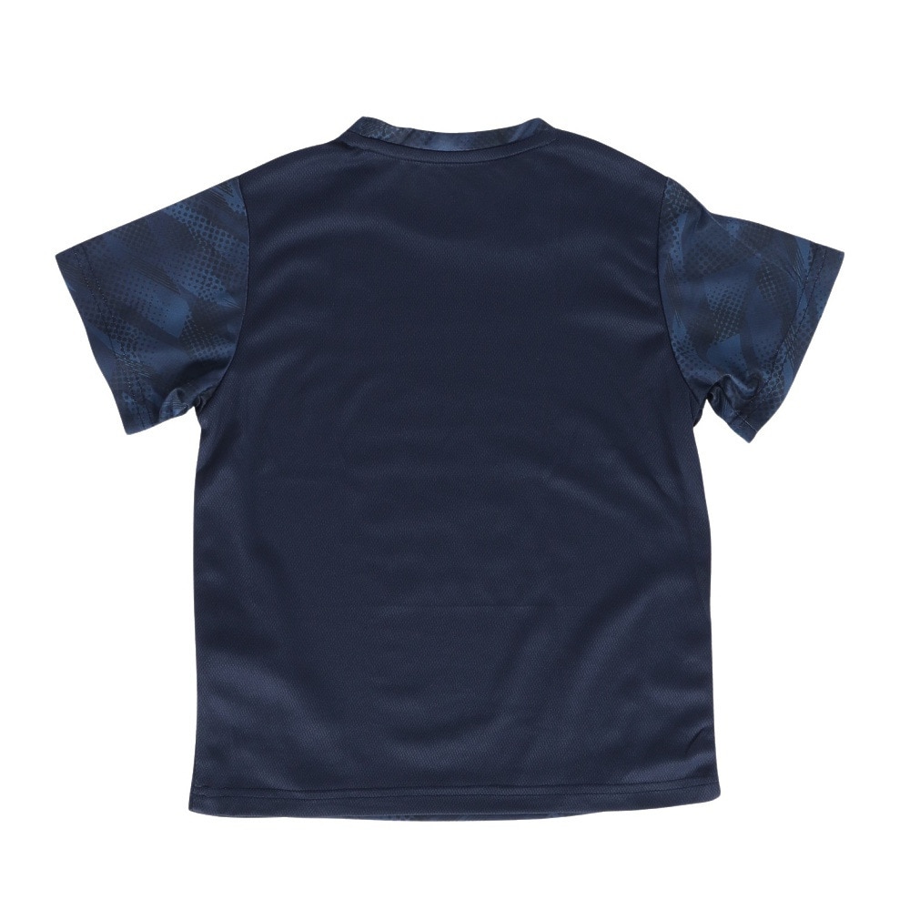 ジローム（GIRAUDM）（キッズ）ドライプラス 半袖Tシャツ ハーフパンツ 上下セット CT5S0060-TR865-GRJY NVY