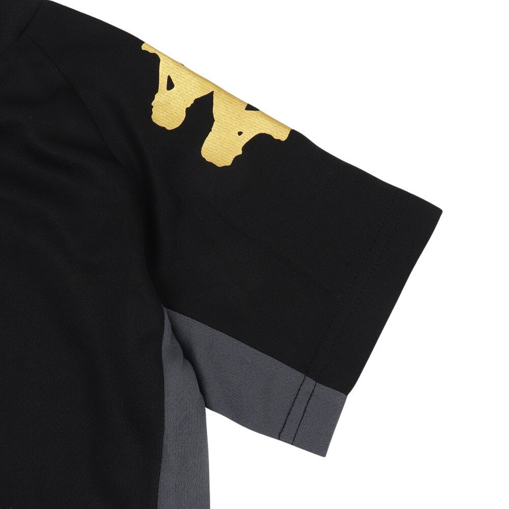 カッパ（Kappa）（キッズ）ジュニア 半袖Tシャツ スーツ 上下セット 115650-BK