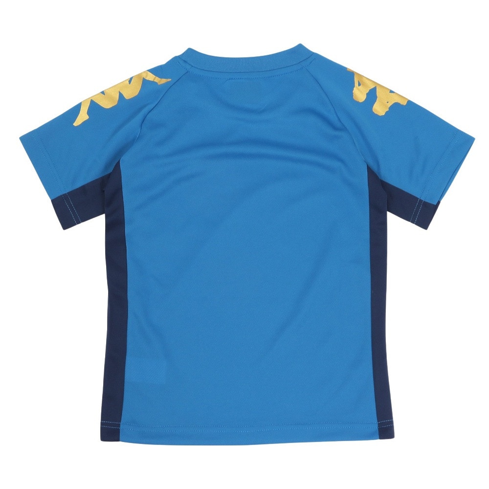 カッパ（Kappa）（キッズ）ジュニア 半袖Tシャツ スーツ 上下セット 115650-BL