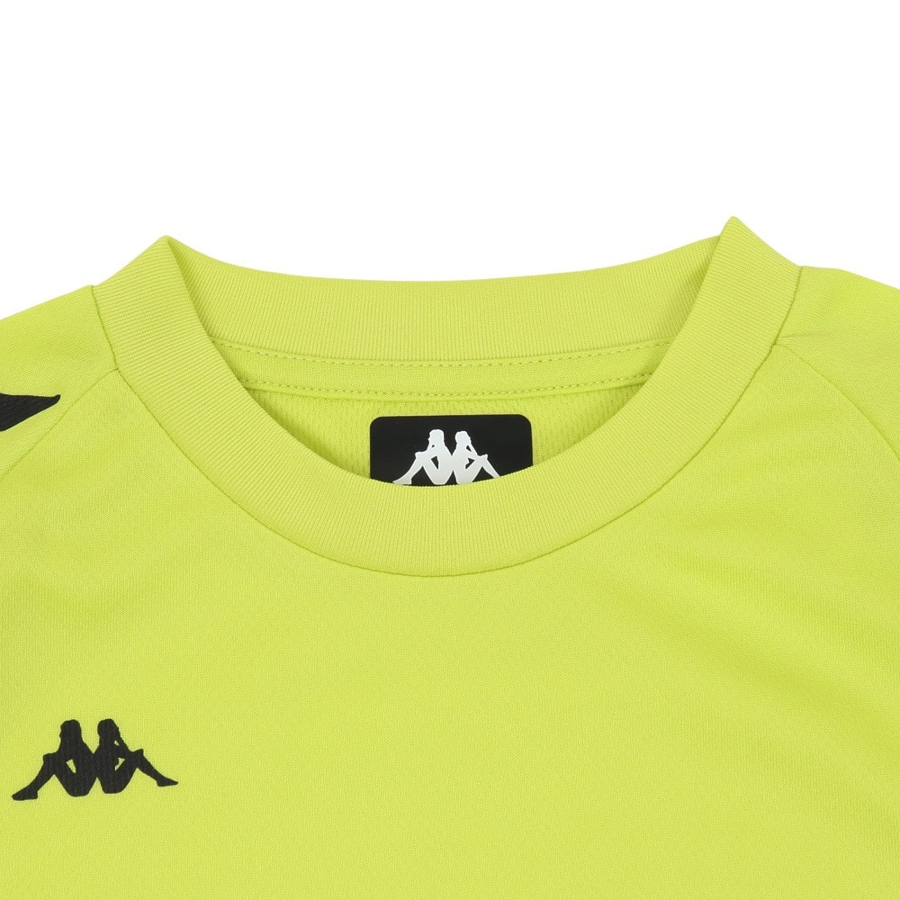 カッパ（Kappa）（キッズ）ジュニア 半袖Tシャツ スーツ 上下セット 115650-LIM