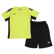 (キッズ)ジュニア 半袖Tシャツ スーツ 上下セット 115650-LIM