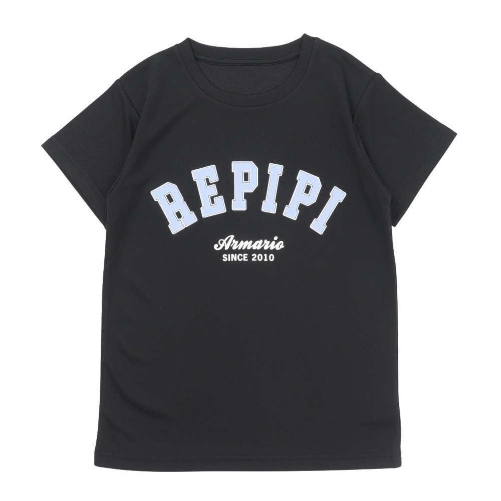 レピピアルマリオ（repipi armario）（キッズ）ジュニア 半袖Tシャツ&パンツセット 144886 -BK