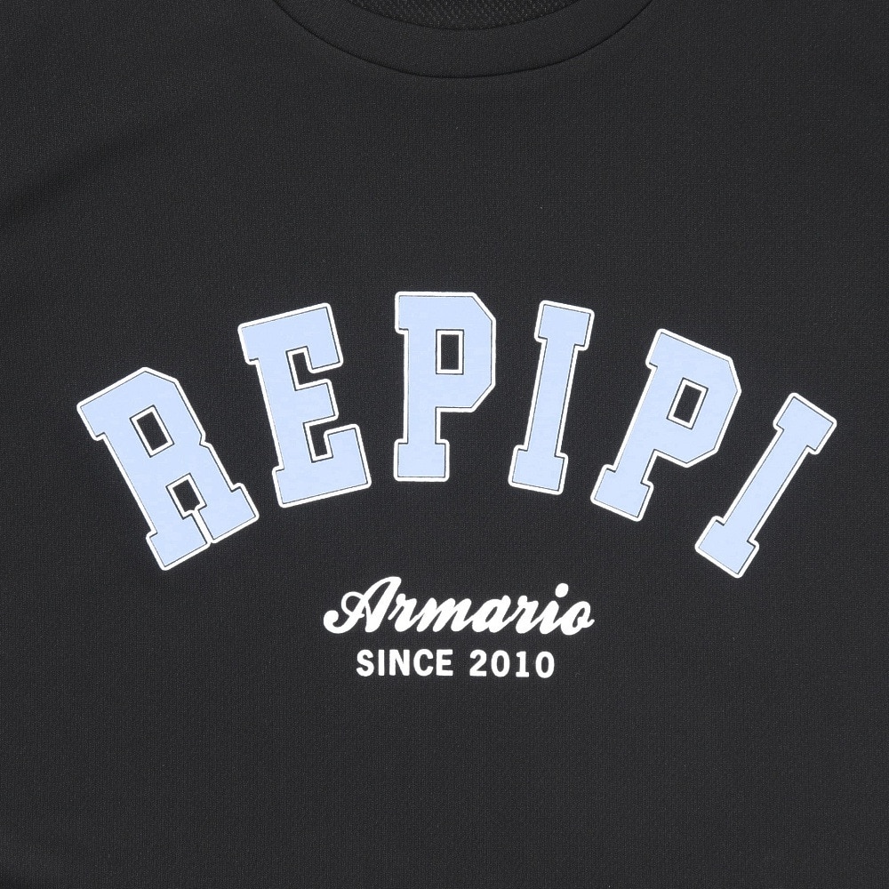 レピピアルマリオ（repipi armario）（キッズ）ジュニア 半袖Tシャツ&パンツセット 144886 -BK