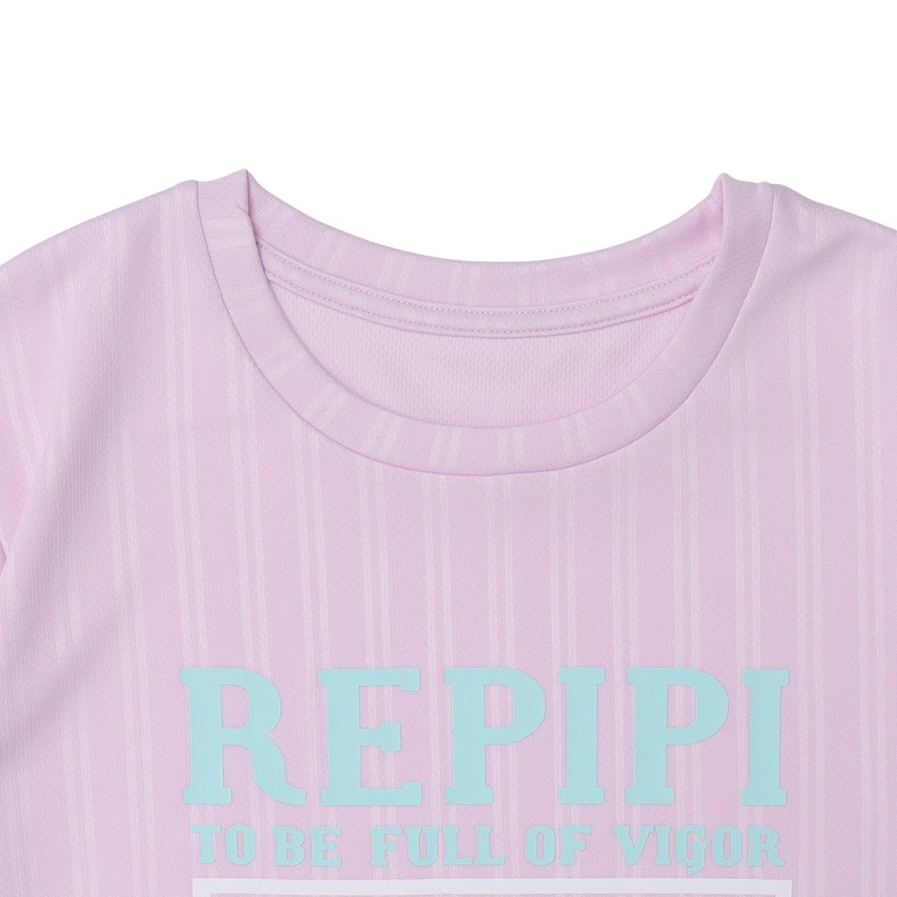 レピピアルマリオ（repipi armario）（キッズ）ジュニア 半袖Tシャツ パンツ 上下セット 144893 -PPL
