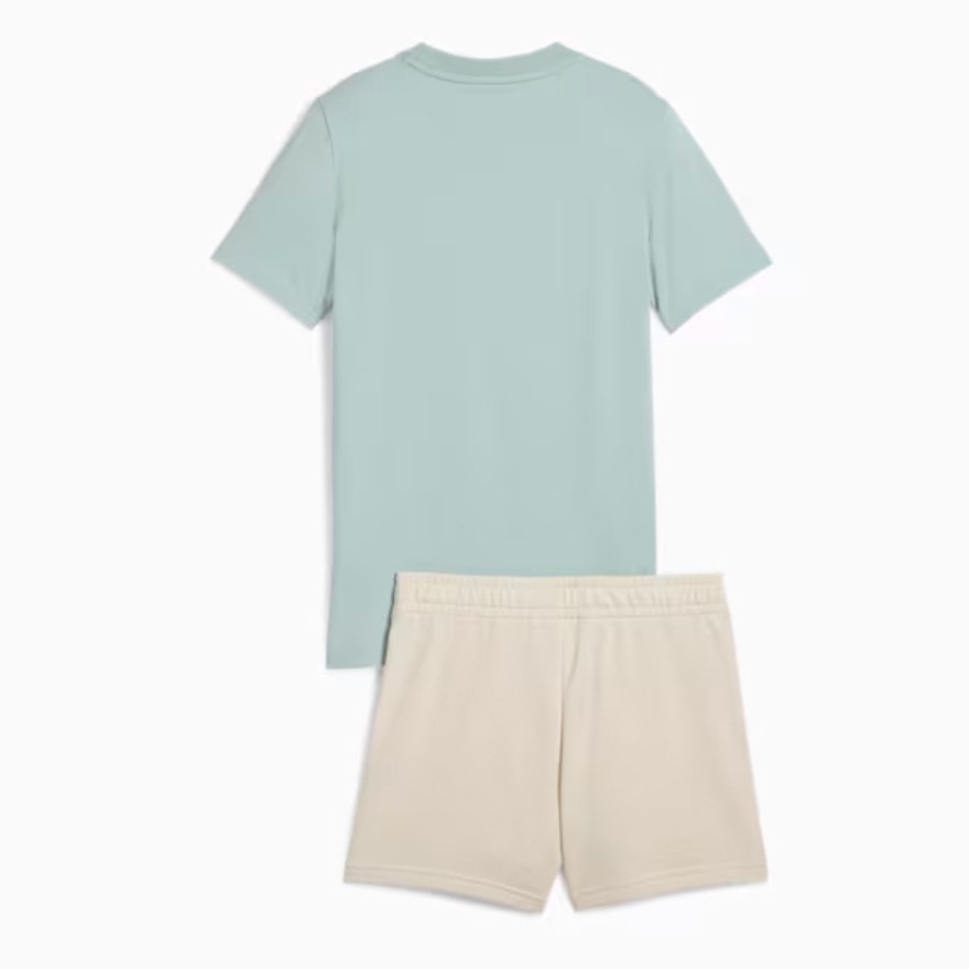 プーマ（PUMA）（キッズ）ガールズ ESS NO. 1 ロゴ 半袖 Tシャツ & ショーツ セット 687805 67 MNT