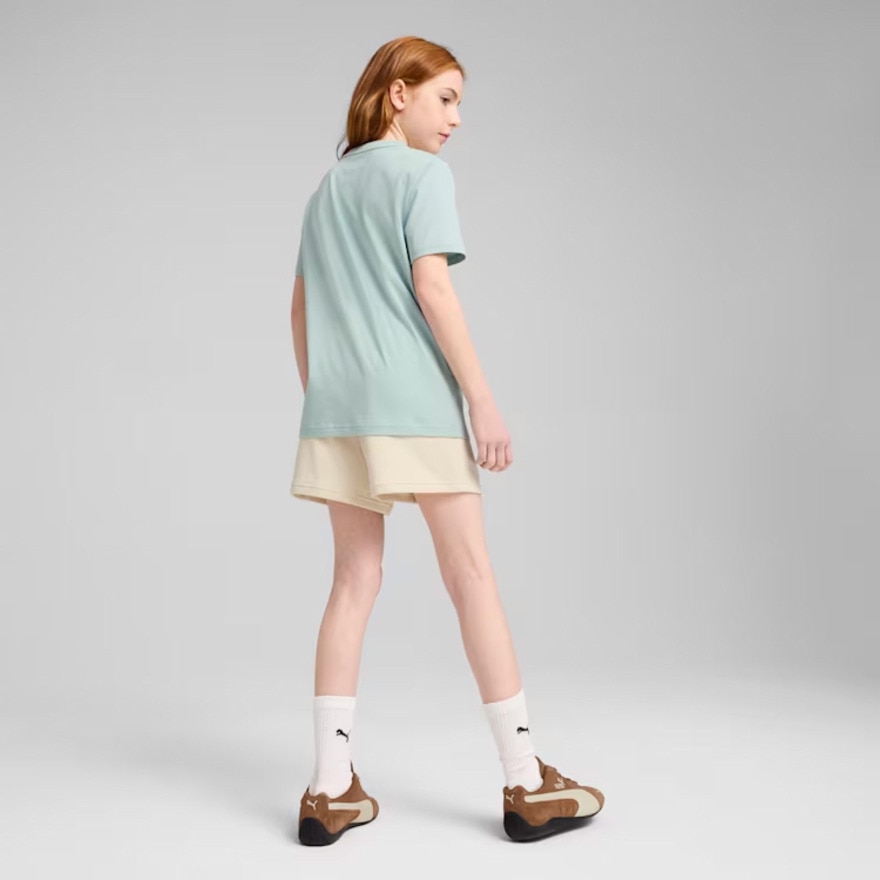 プーマ（PUMA）（キッズ）ガールズ ESS NO. 1 ロゴ 半袖 Tシャツ & ショーツ セット 687805 67 MNT