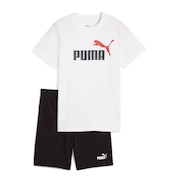(キッズ)ボーイズ ESS 2 カラー NO. 1 ロゴ 半袖 Tシャツ アンド&セット 687867 02 WHT