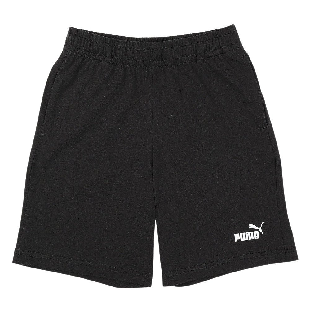 プーマ（PUMA）（キッズ）ボーイズ ESS ロゴ ラブ HOG 半袖 Tシャツ & ショーツ セット 687887 01 BLK