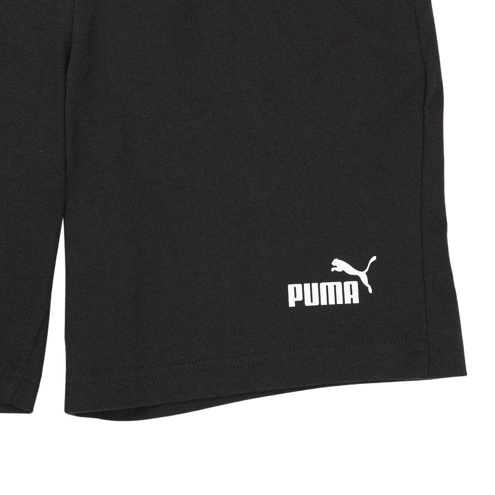 プーマ（PUMA）（キッズ）ボーイズ ESS ロゴ ラブ HOG 半袖 Tシャツ & ショーツ セット 687887 01 BLK