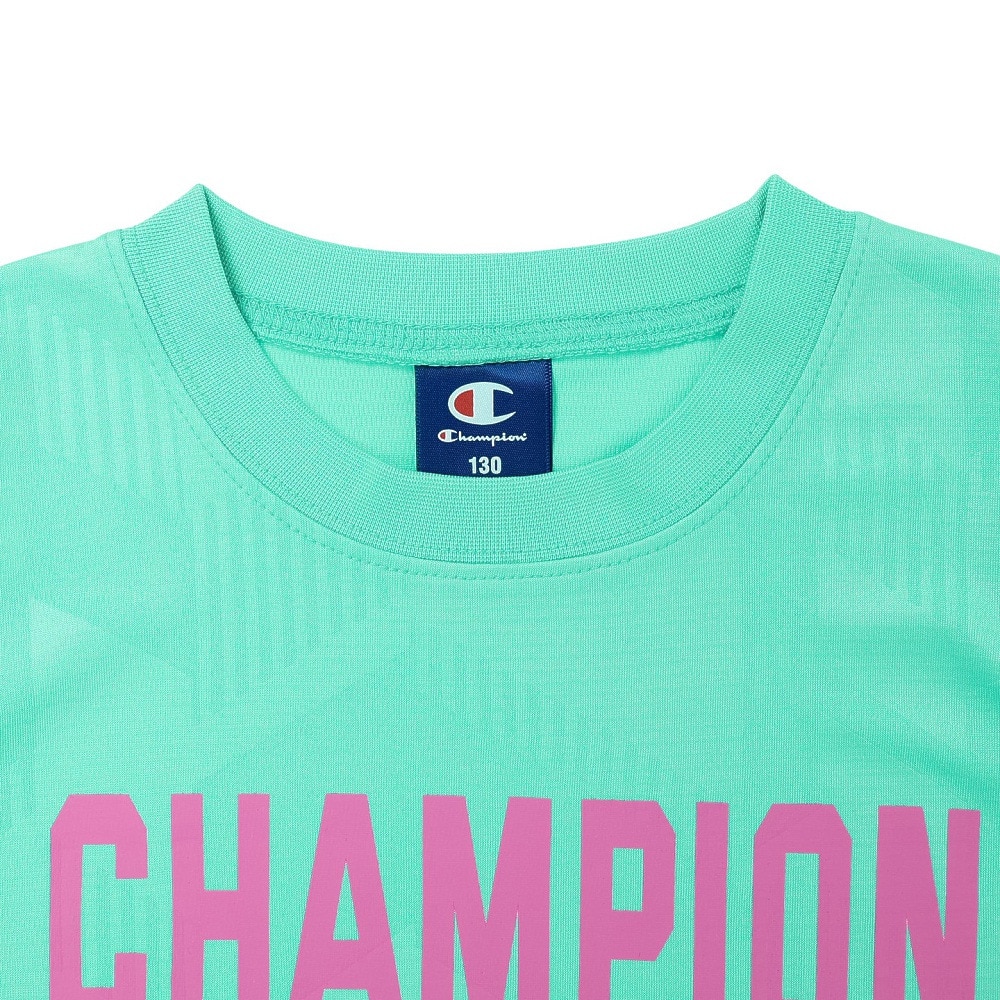 チャンピオン（CHAMPION）（キッズ）半袖Tシャツ & ショーツセット CK-BSW03 420