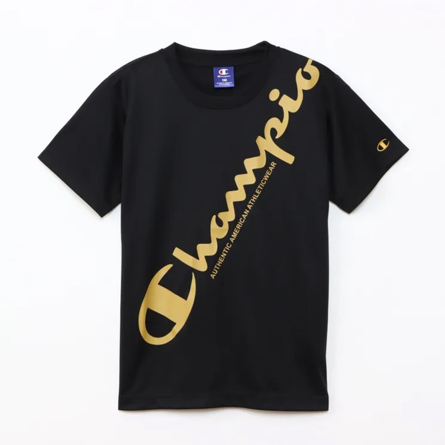 チャンピオン（CHAMPION）（キッズ）キッズ スポーツ 半袖Tシャツ&ショーツセット CK-BSW04 090