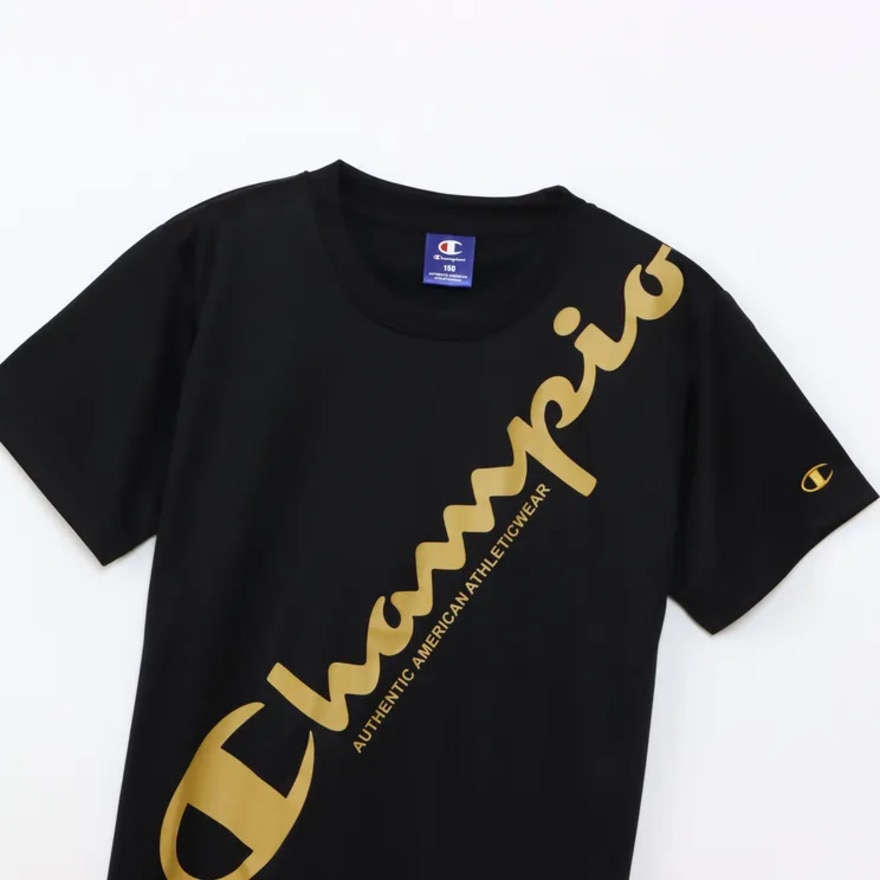 チャンピオン（CHAMPION）（キッズ）キッズ スポーツ 半袖Tシャツ&ショーツセット CK-BSW04 090