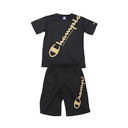 (キッズ)キッズ スポーツ 半袖Tシャツ&ショーツセット CK-BSW04 090