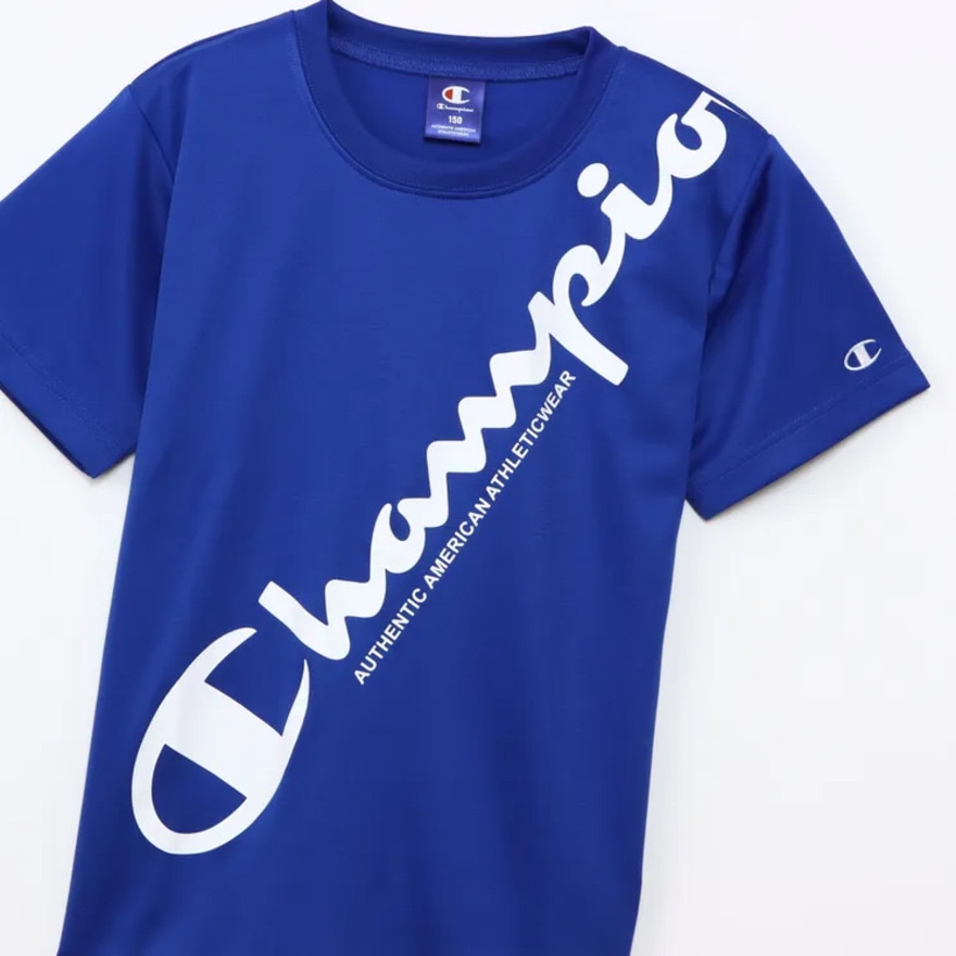チャンピオン（CHAMPION）（キッズ）キッズ スポーツ 半袖Tシャツ&ショーツセット CK-BSW04 340