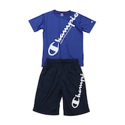 (キッズ)キッズ スポーツ 半袖Tシャツ&ショーツセット CK-BSW04 340