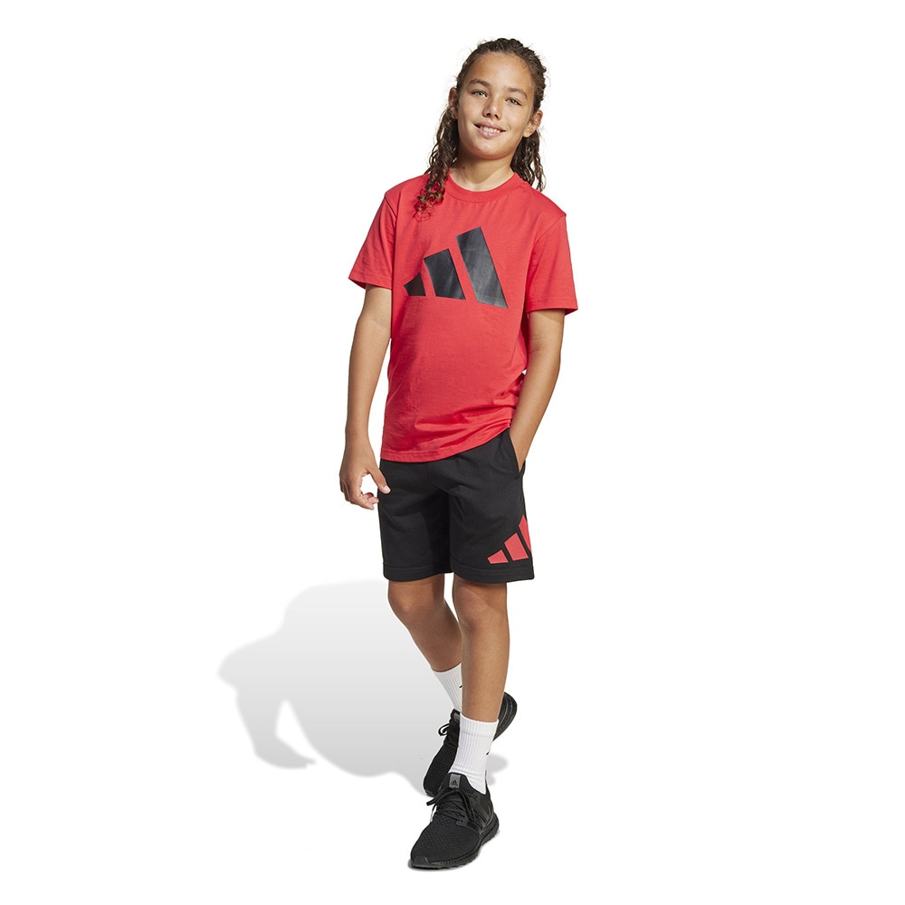 アディダス（adidas）（キッズ）キッズ エッセンシャルズ Tシャツ セットアップ KRK59-JC9716
