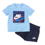(キッズ)ジュニア クラブ エクスプレス 半袖Tシャツ ショーツ 上下セット 76M676-U90