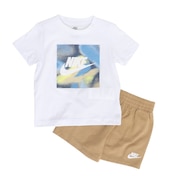 (キッズ)ジュニア クラブ エクスプレス 半袖Tシャツ ショーツ 上下セット 76M676-X3E